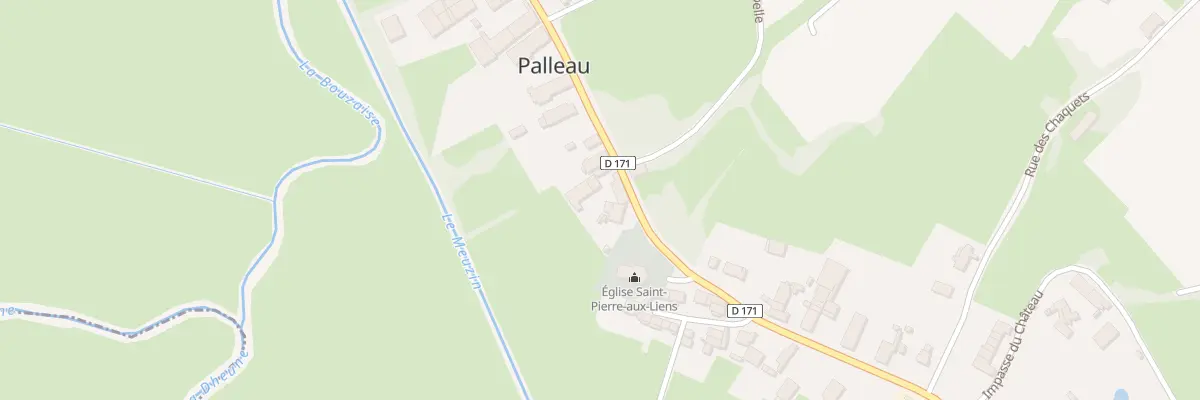 Plan du 23 Rue Principale à Palleau