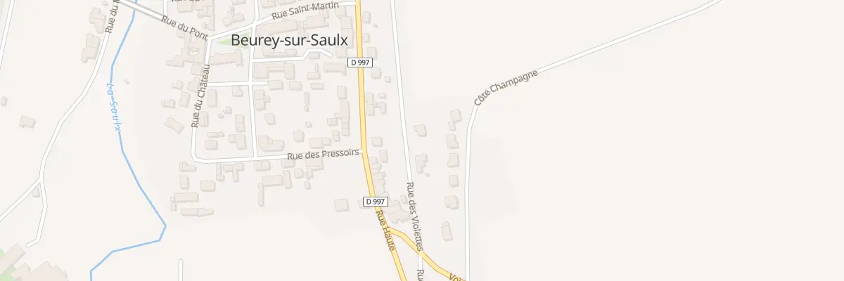 Plan du 4 Rue des Violettes à Beurey-sur-Saulx