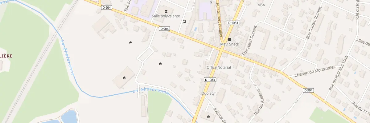 Plan du 532 Rue de Dombes à Villars-les-Dombes