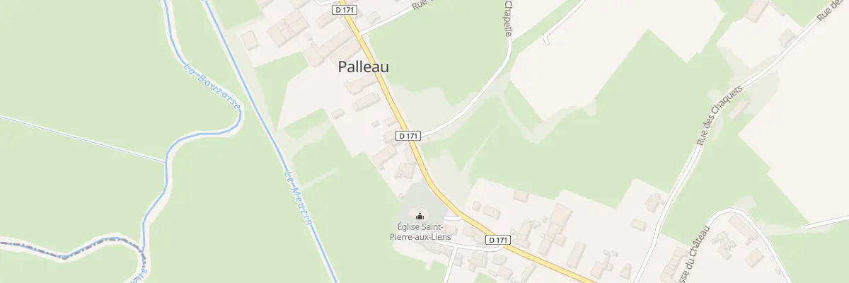 Plan du 22 Rue Principale à Palleau