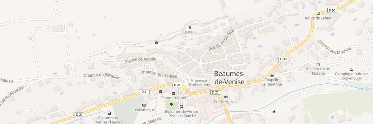 Plan du 6011F Gr Grande Rue à Beaumes-de-Venise