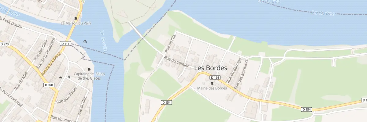Plan du 1 Rue de la Graviere aux Bordes