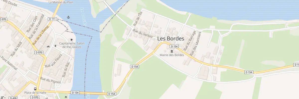 Plan du 5 Rue du Pont aux Bordes