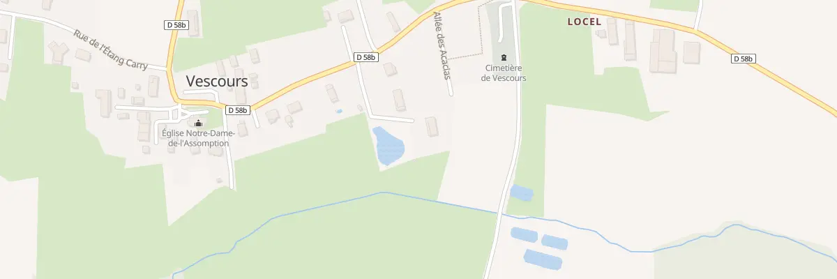 Plan du 5133 Le Village à Vescours