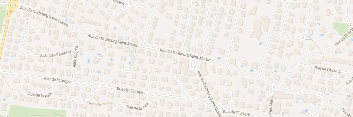 Plan du 64 Rue du Faubourg St Martin à Fontaine-lès-Dijon