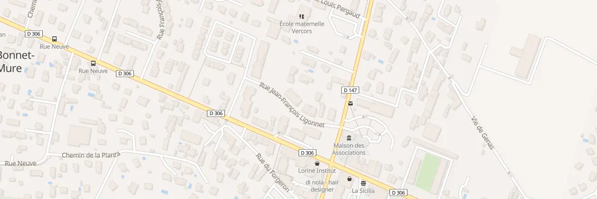 Plan du 4 Rue Jean François Ligonnet à Saint-Bonnet-de-Mure