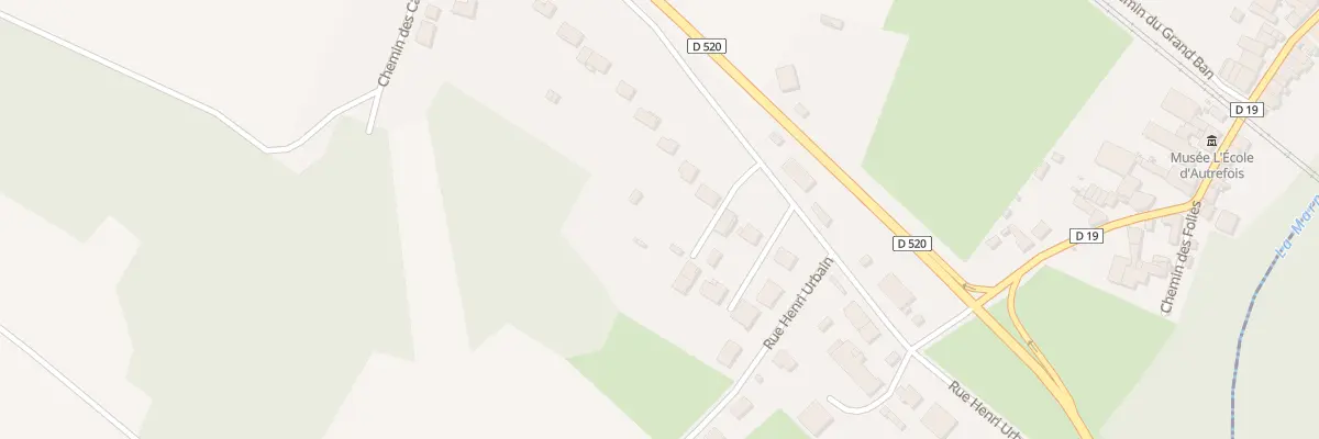 Plan du 16 Rue Henri Urbain à Roches-sur-Marne