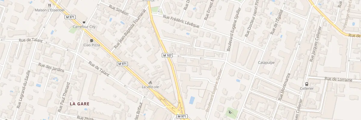 Plan du 6 Rue de Fontaine à Salives