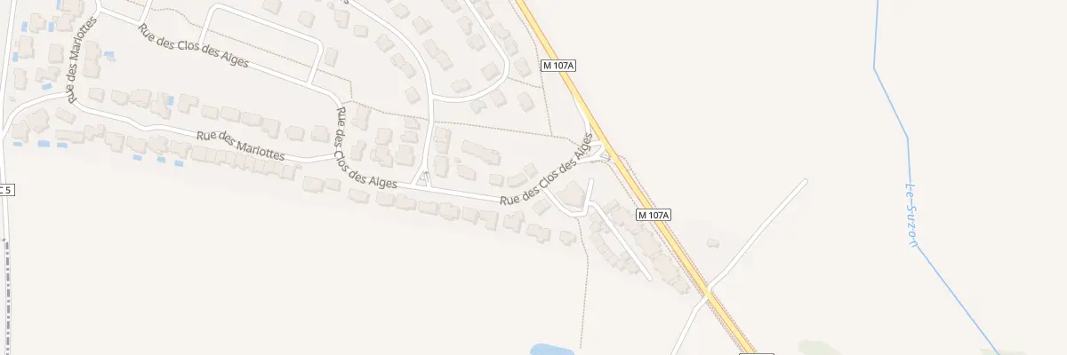 Plan du 41 Rue du Clos des Aiges à Ahuy