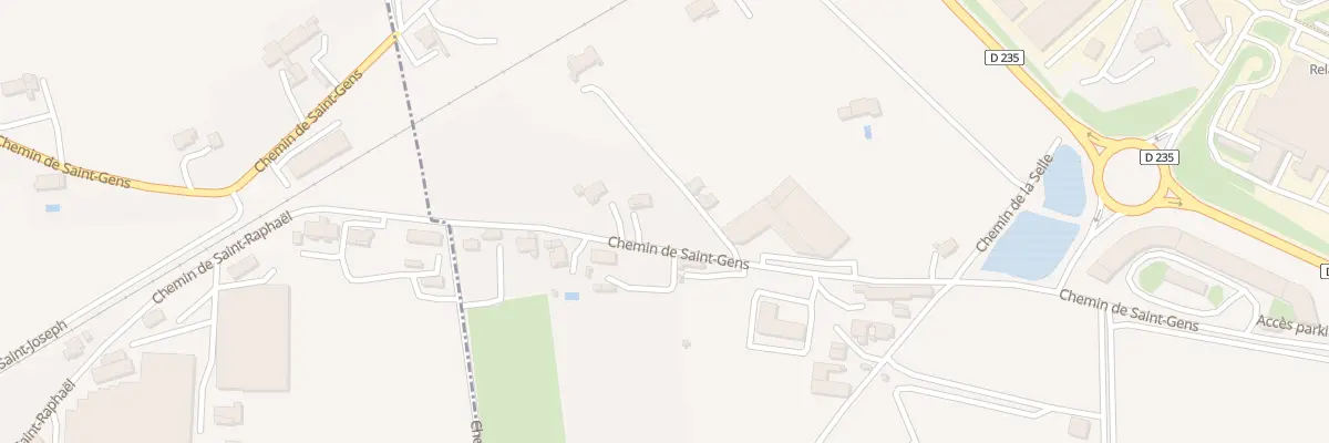 Plan du 3378 Che de Saint-Gens à Carpentras