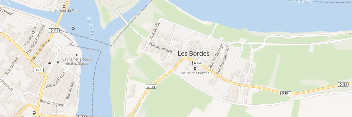 Plan du 1 Rue du Sentier aux Bordes
