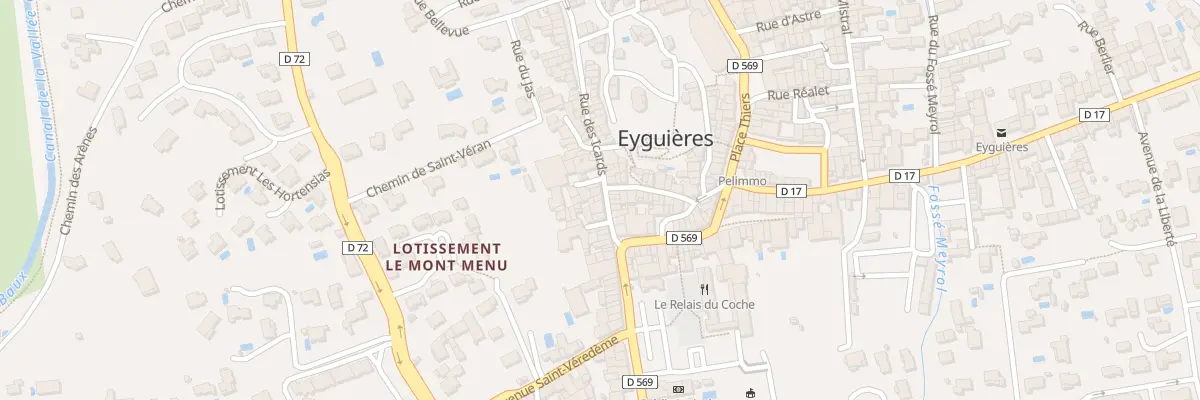 Plan du 5212 Rue des Icards à Eyguières