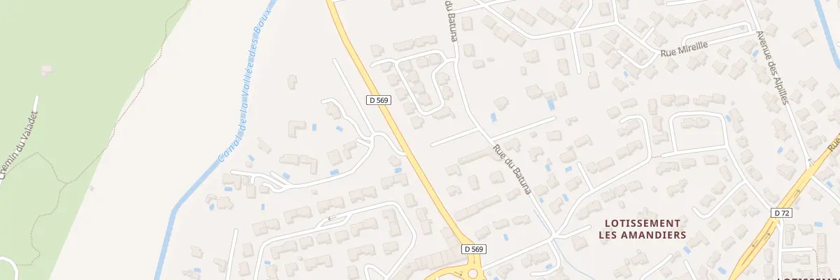 Plan du 9414 Rue du Batuna à Eyguières