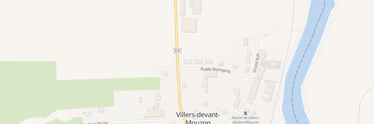 Plan du 5000 Rle Bourgerie à Villers-devant-Mouzon