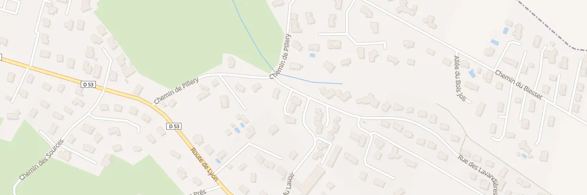 Plan du 639 Rue des Lavandières à Valencin