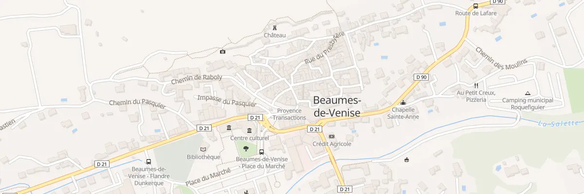 Plan du 5383 Rue de la République à Beaumes-de-Venise