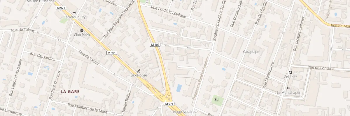 Plan du 4 Rue de Fontaine à Dijon