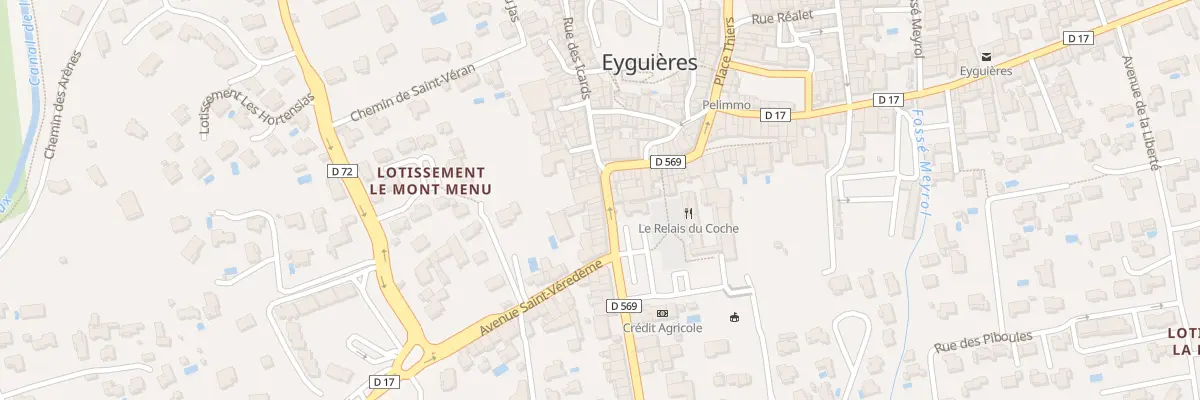 Plan du 5223 Rue des Freres Perret à Eyguières