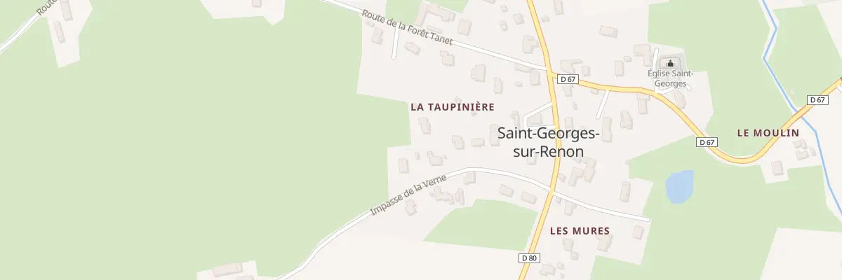 Plan du 5082 La Taupiniere à Saint-Georges-sur-Renon