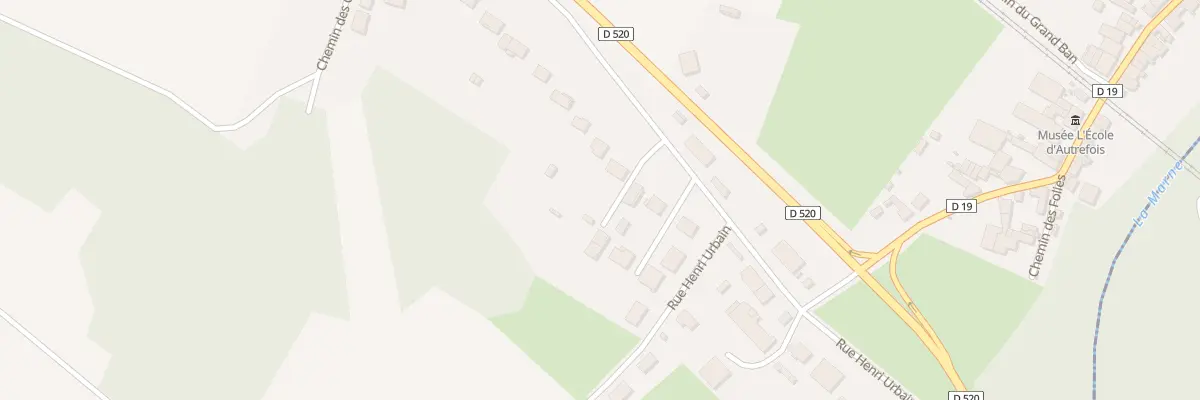 Plan du 18 Rue Henri Urbain à Roches-sur-Marne