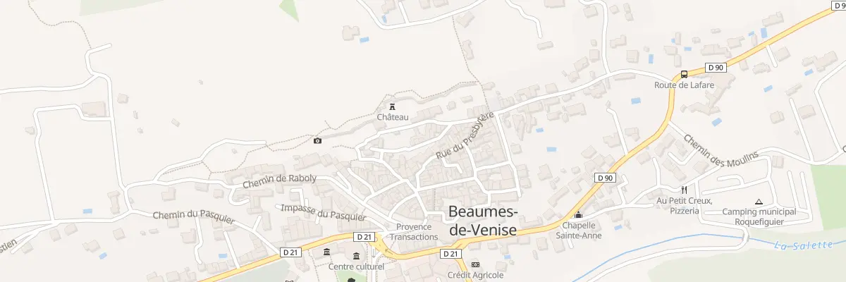 Plan du 5988 Rue Figaud à Beaumes-de-Venise