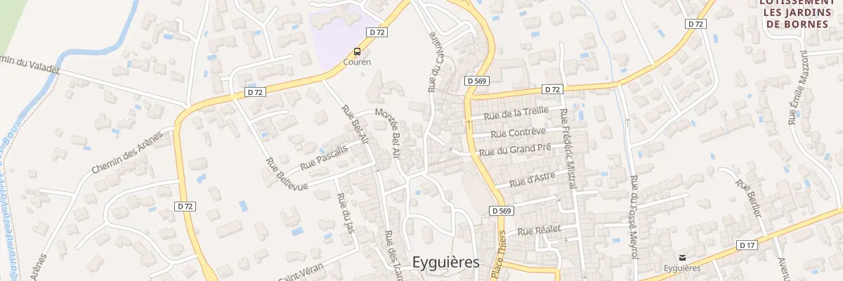Plan du 9 Rue Carrossiere à Eyguières