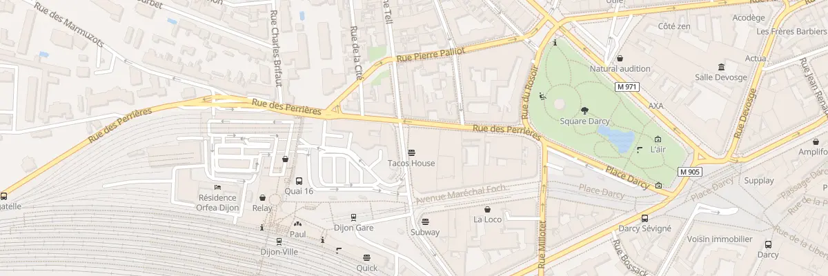 Plan du 47 Rue Guillaume Tell à Dijon