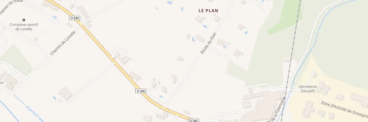 Plan du 5372 Le Plan au Poët-Laval