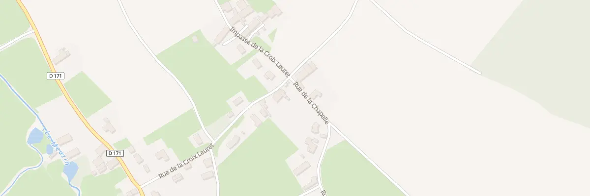 Plan du 6 Rue de la Croix Leuret à Palleau