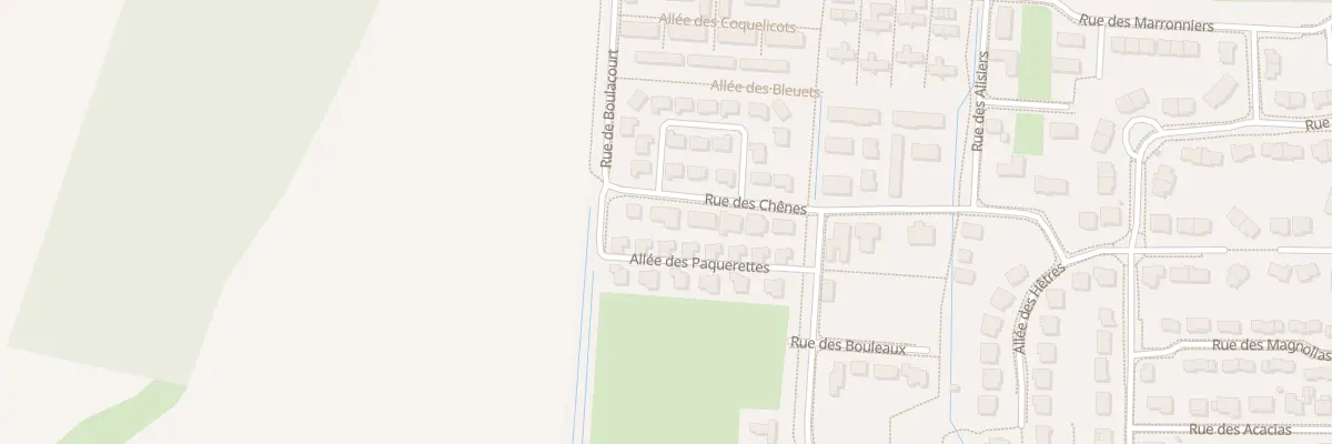 Plan du 22 Rue des Chênes à Douzy