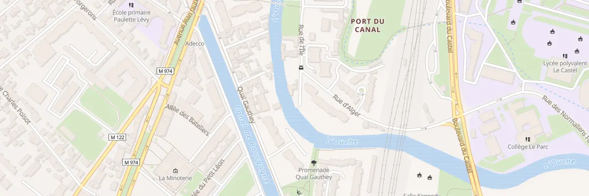 Plan du 42 Rue de l’Ile à Dijon