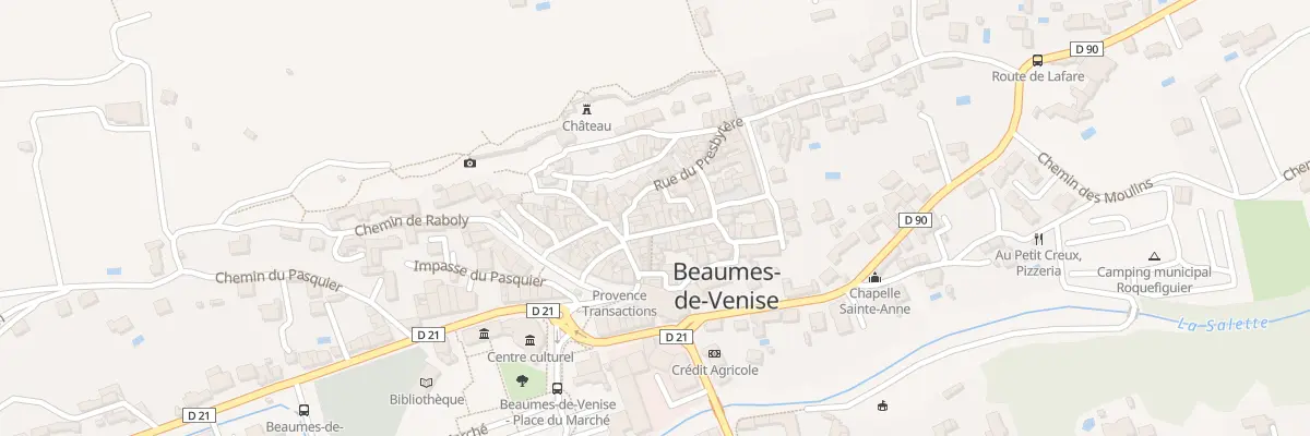 Plan du 5362 Rue de la République à Beaumes-de-Venise