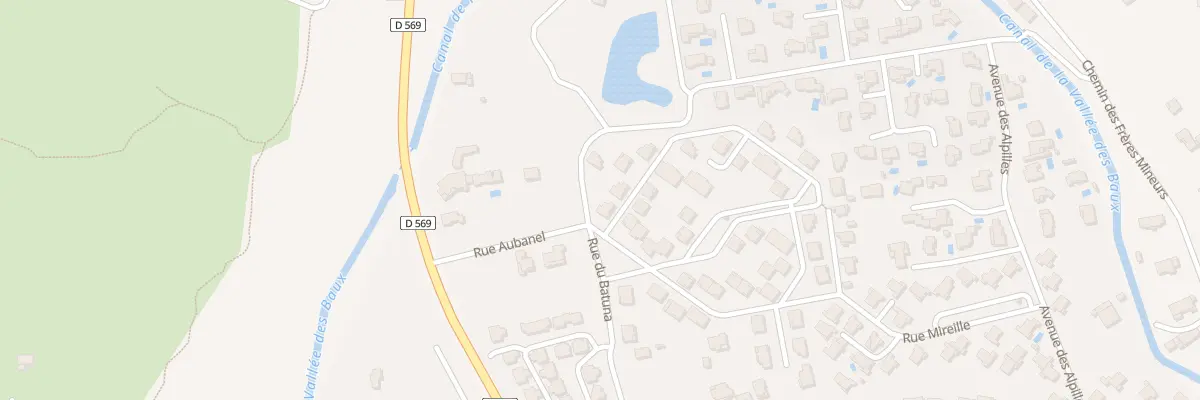 Plan du 20 Rue Joseph Roumanille à Eyguières