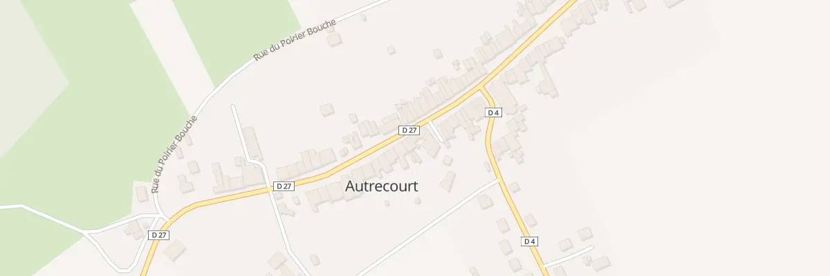 Plan du 44 Gr Grand Rue à Autrecourt-et-Pourron