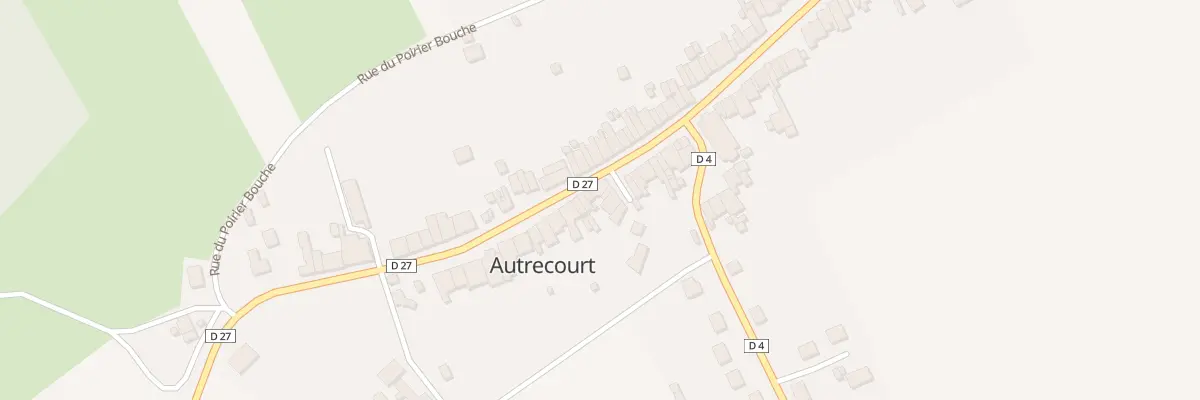 Plan du 42 Grand Rue à Autrecourt-et-Pourron