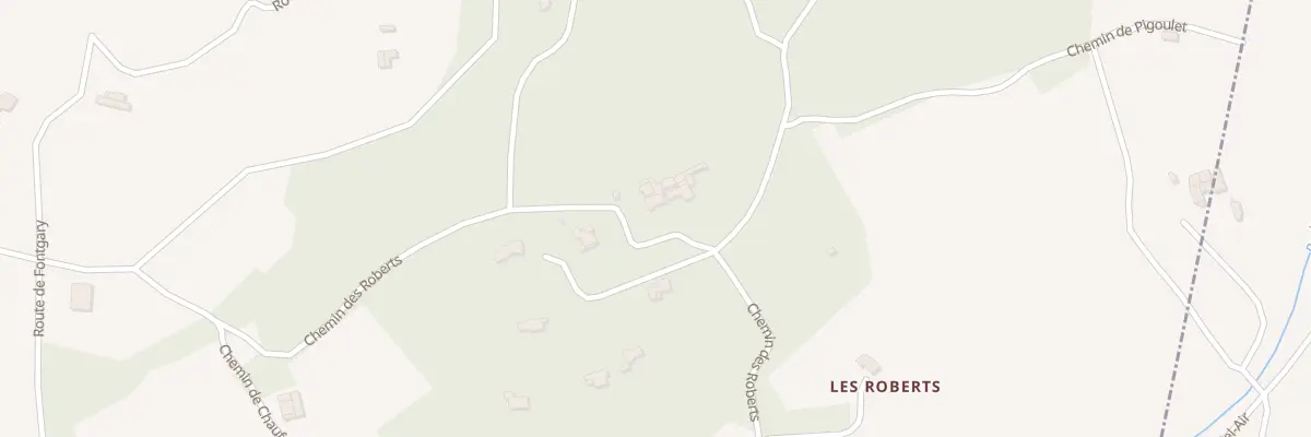 Plan du 460C Che des Roberts au Poët-Laval