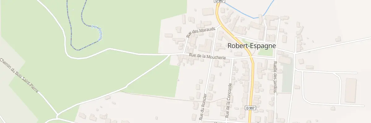 Plan du 13 Rue de la Moucherie à Robert-Espagne