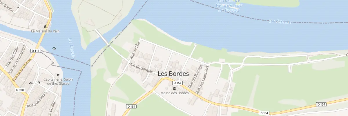Plan du 8 Rue du Camping aux Bordes