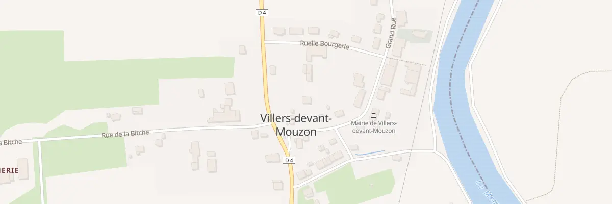 Plan du 3 Grande Rue à Villers-devant-Mouzon