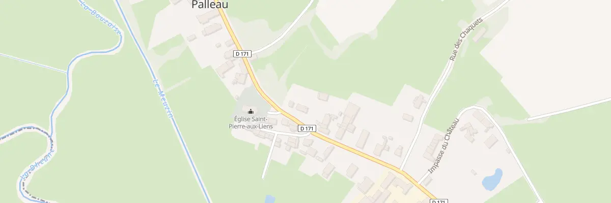 Plan du 18 Rue Principale à Palleau