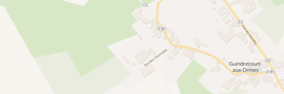Plan du 4 Rue des Charmottes à Guindrecourt-aux-Ormes