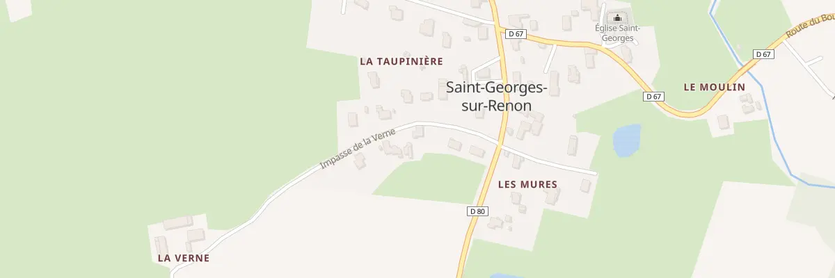 Plan du 5018 Colonge à Saint-Georges-sur-Renon