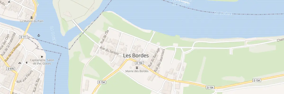 Plan du 7 Rue de la Mairie aux Bordes