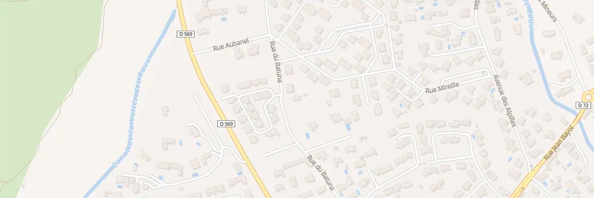 Plan du 5240 Toubeau à Eyguières