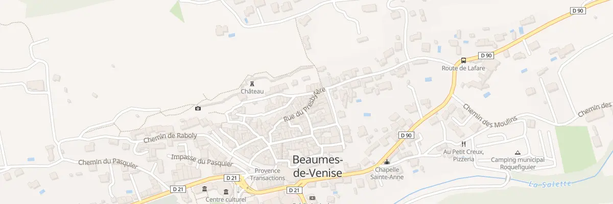Plan du 5342 Rue Portail Neuf à Beaumes-de-Venise