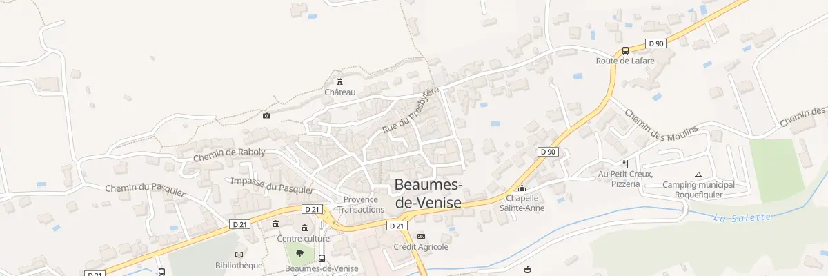 Plan du 127 Rue de la République à Beaumes-de-Venise