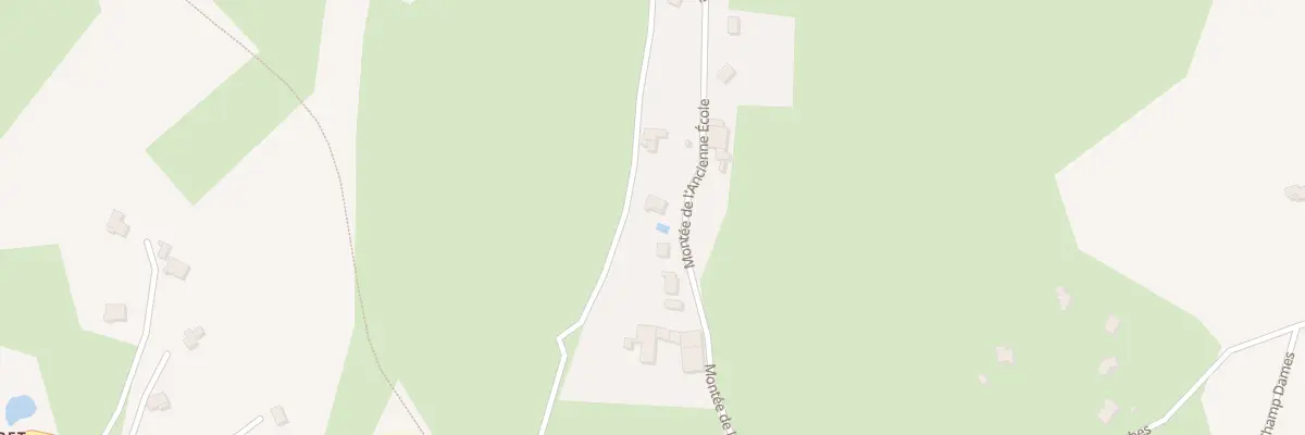 Plan du 325 Mte de l’Ancienne Ecole à Primarette