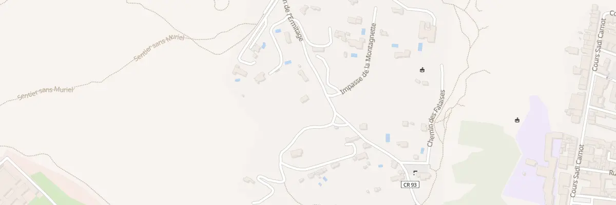 Plan du 246 Che de l’Ermitage à Cavaillon