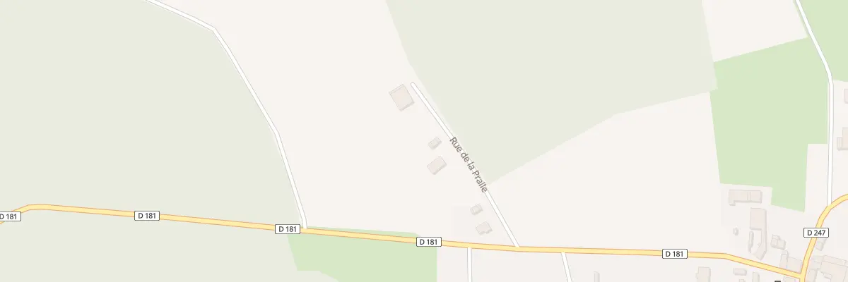 Plan du 3 Rue de la Praile à Fays