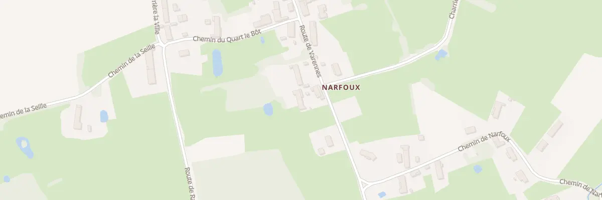 Plan du 548 Rte de Varennes à La Genête